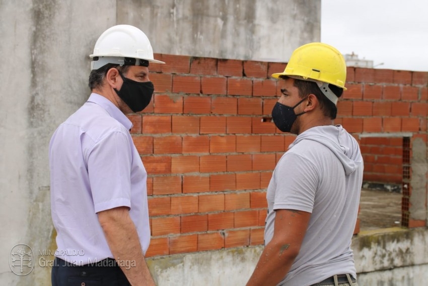 Culminaron los trabajos de la obra civil de la cisterna de agua