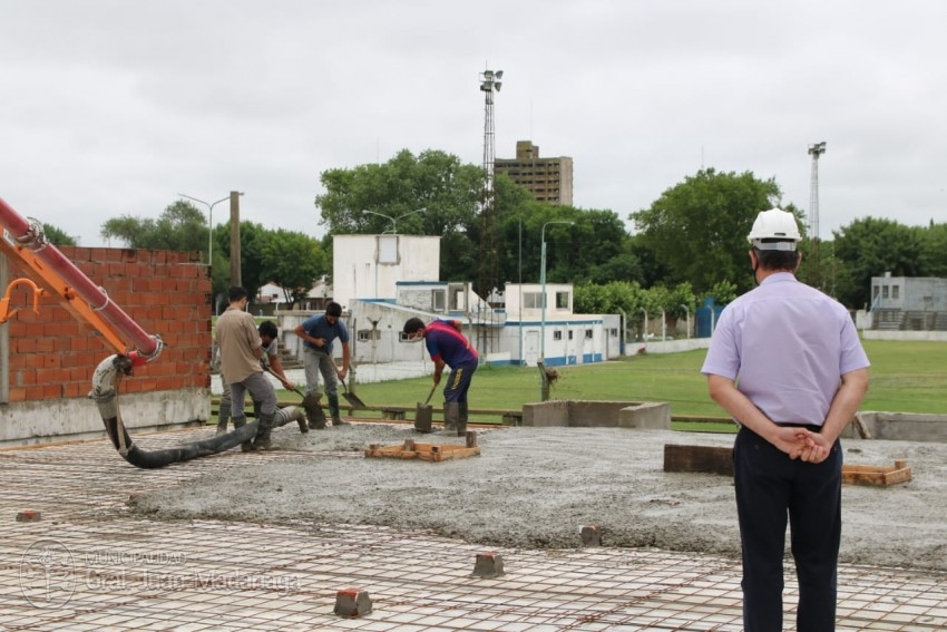 Culminaron los trabajos de la obra civil de la cisterna de agua