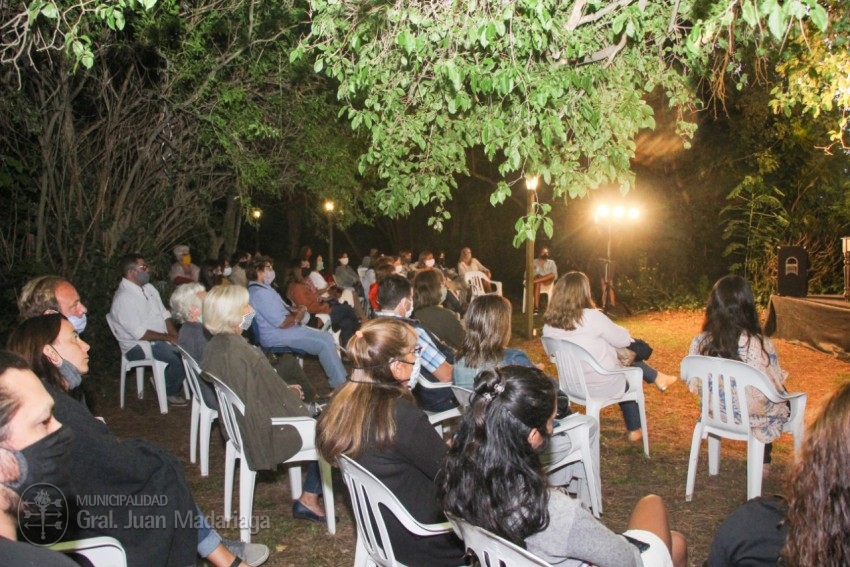 Canale cautiv al pblico con su charla brindada en el Museo Histrico