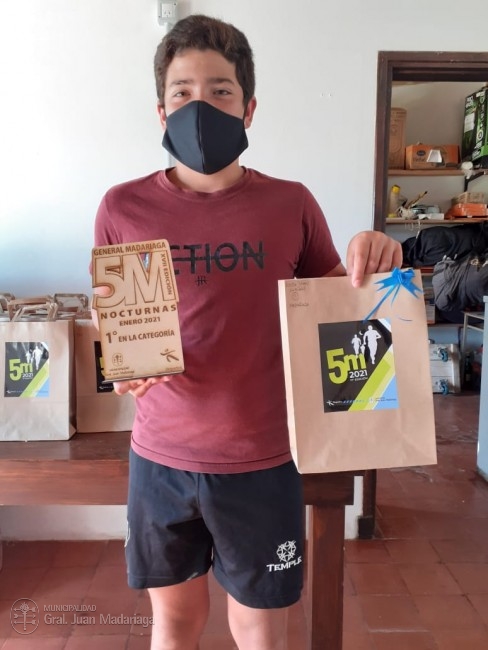 Otorgaron los premios a los ganadores de las 5 Millas