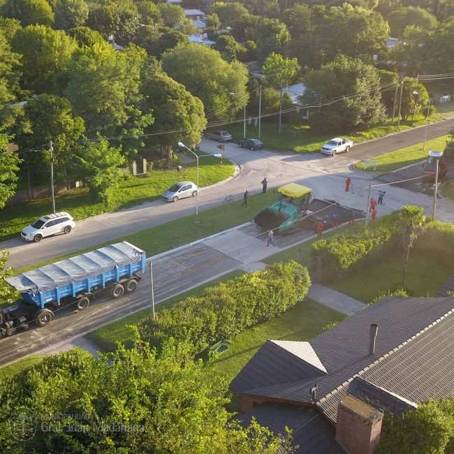 Finaliz� la obra de la Av. Tuy�