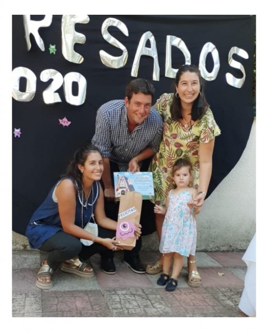 Egresaron los alumnos de la casita de chocolate