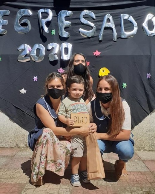 Egresaron los alumnos de la casita de chocolate