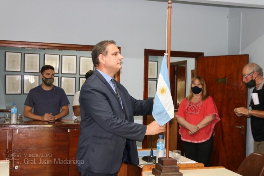 Santoro inaugur el periodo 2021 de sesiones ordinarias del HCD