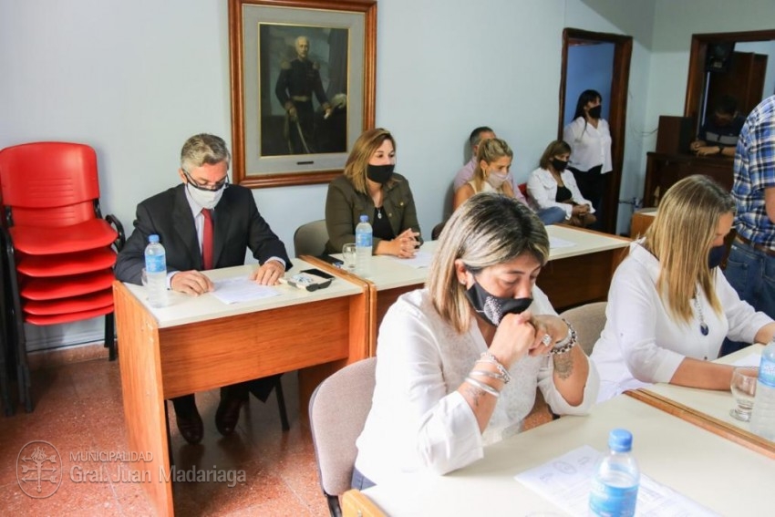 Santoro inaugur el periodo 2021 de sesiones ordinarias del HCD