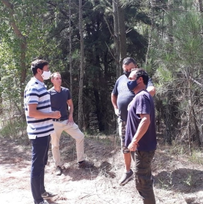 El director de Defensa Civil de Madariaga remplaz a su par de Pinamar