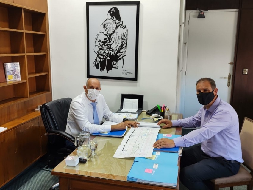 Importantes gestiones del intendente en La Plata