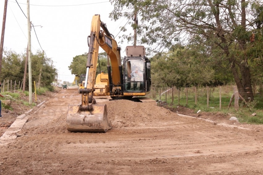 El asfaltado de la calle 8 se encuentra en la ltima etapa