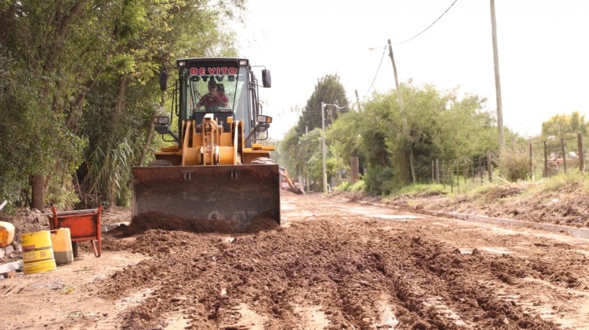 El asfaltado de la calle 8 se encuentra en la ltima etapa