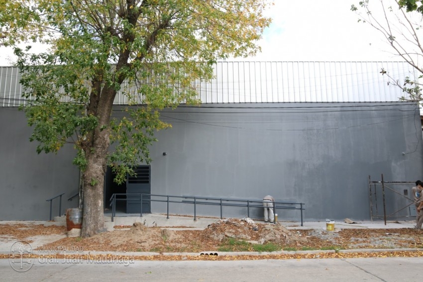 Ultiman los detalles para la inauguracin del SUM de la Escuela Tuy
