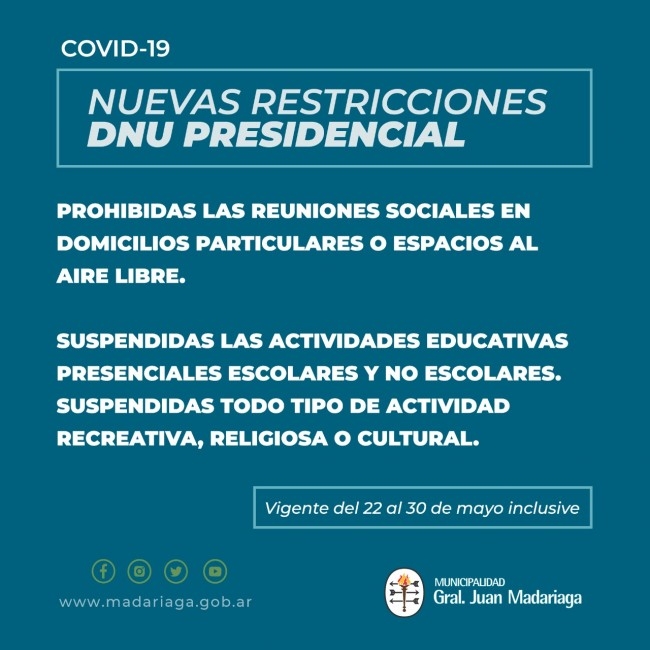 Funcionarios del ejecutivo definieron las medidas y restricciones para