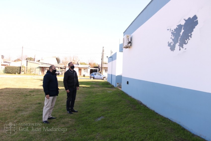 Culminaron los trabajos de pintura en el Centro Integrador Comunitario