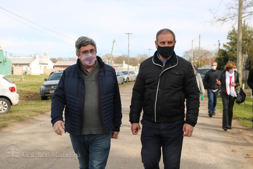 El Ministro de Desarrollo Agrario visit Madariaga y destac el progre