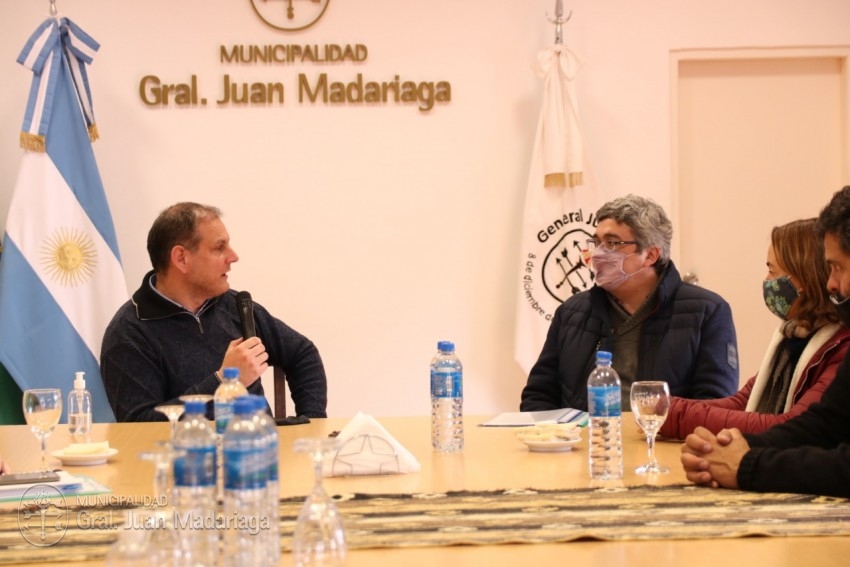 El Ministro de Desarrollo Agrario visit Madariaga y destac el progre