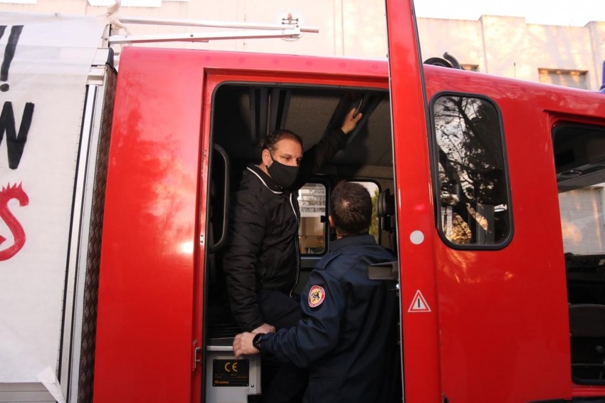 Los Bomberos Voluntarios adquirieron una nueva unidad para el parque a