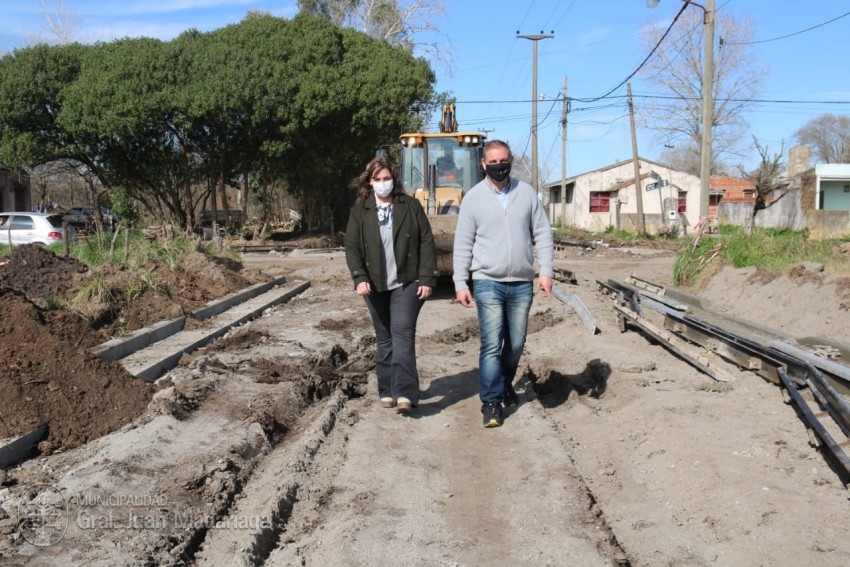 Avanzan los trabajos de conexión en la Estación de Bombeo
