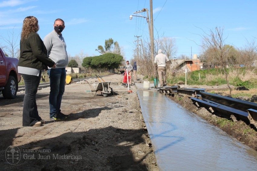 Avanzan los trabajos de conexión en la Estación de Bombeo