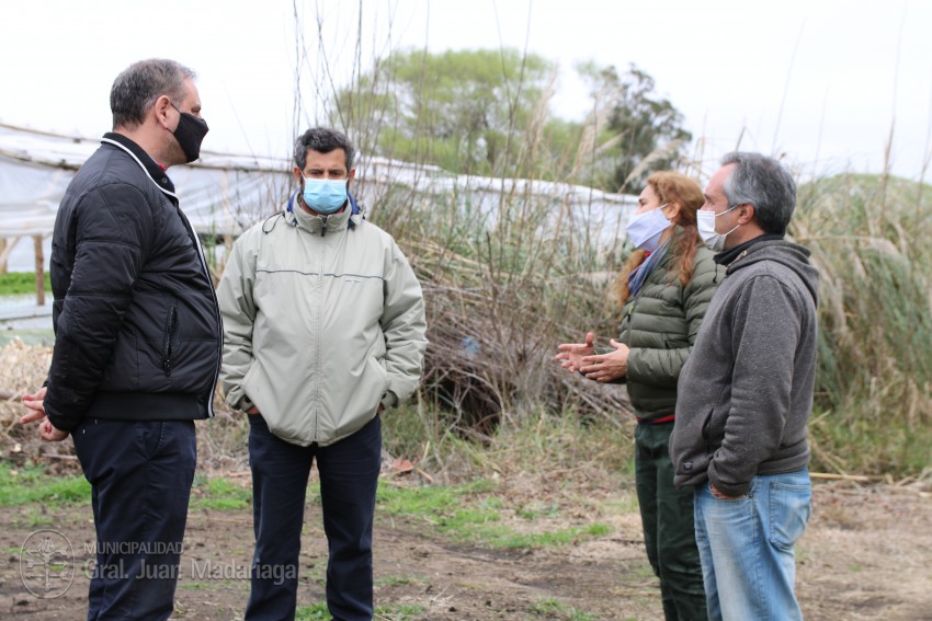 Santoro recorrió y se interiorizó en el trabajo que desempeña la empre