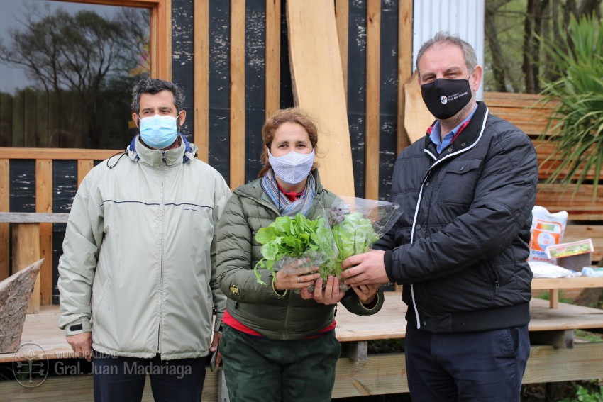 Santoro recorrió y se interiorizó en el trabajo que desempeña la empre