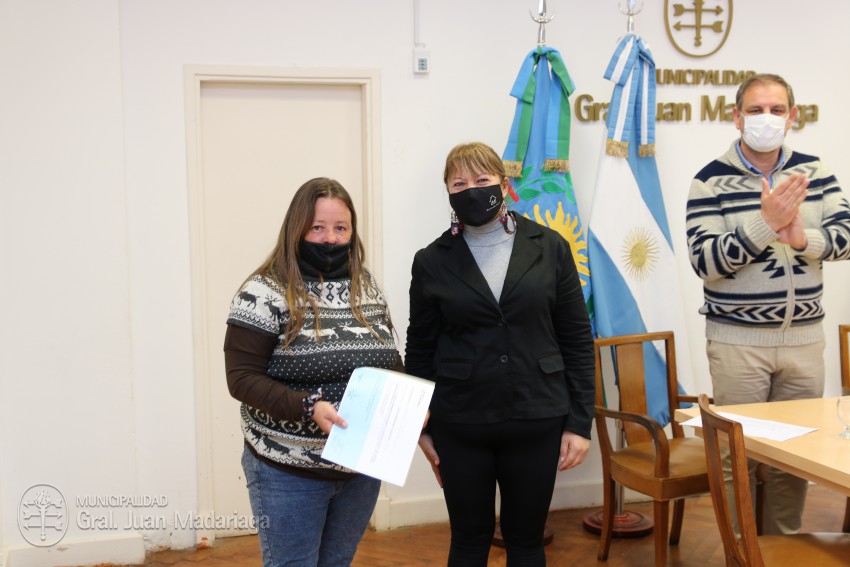 M�s agentes municipales recibieron la certificaci�n por haber concreta