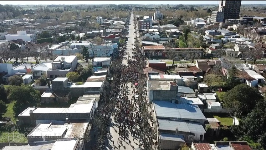 Madariaga celebró el inicio de la primavera y el Día del Estudiante