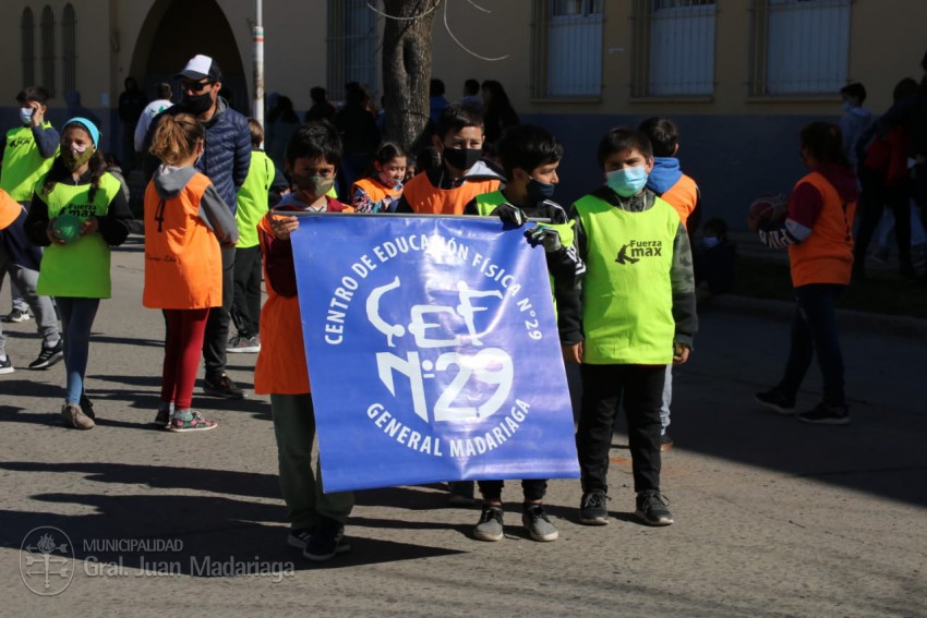 Madariaga celebr el inicio de la primavera y el Da del Estudiante