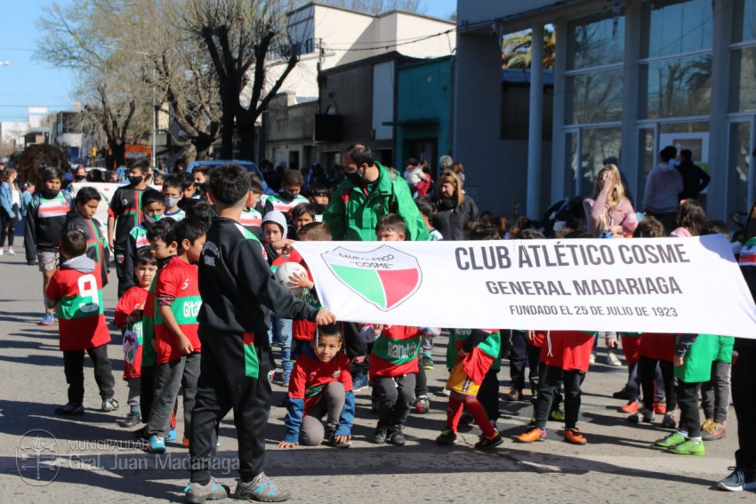Madariaga celebró el inicio de la primavera y el Día del Estudiante