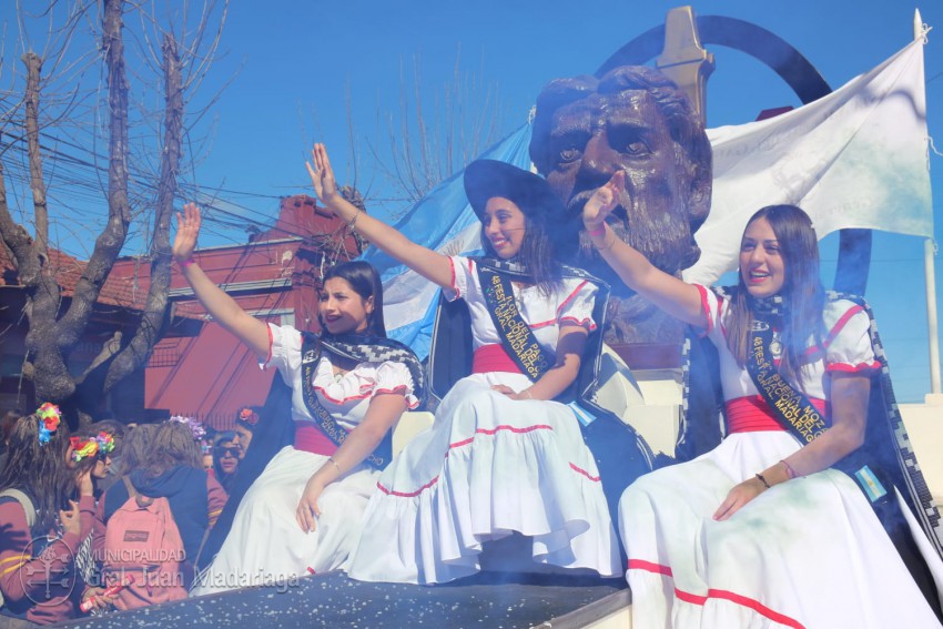 Madariaga celebró el inicio de la primavera y el Día del Estudiante