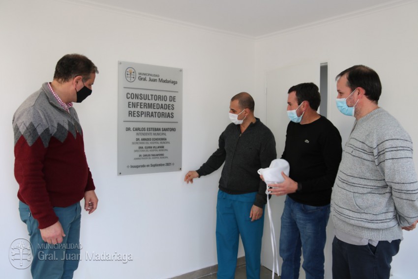 Inauguraron el consultorio y la sala de espera para pacientes adultos 