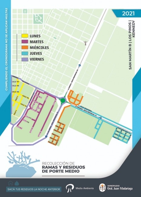Cambios en la recoleccin de porte medio debido al feriado