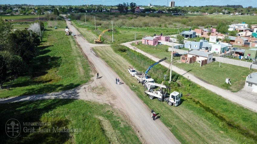 Reconstruyeron el tendido eléctrico del barrio El Ceibo