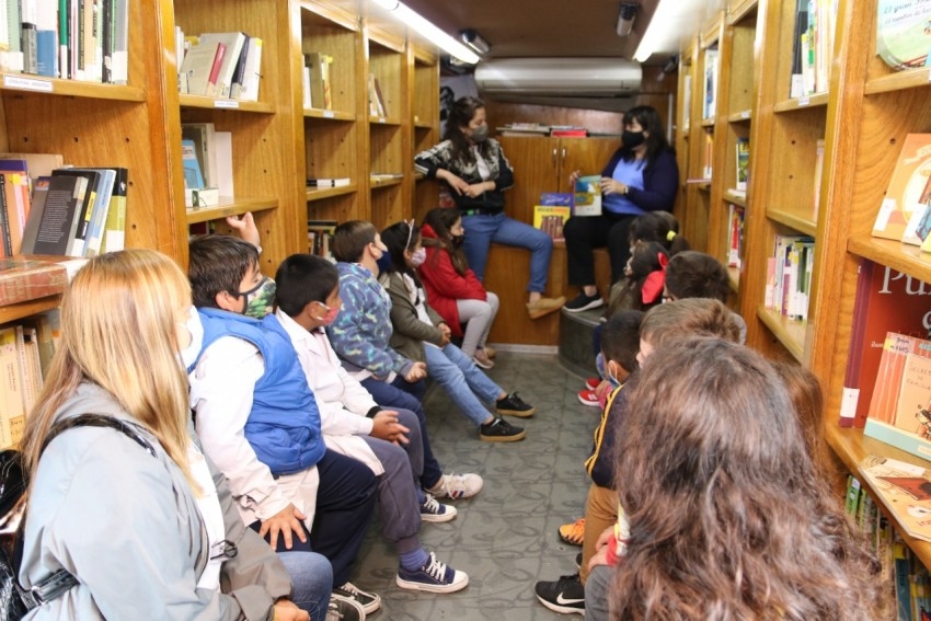 La bibliomvil lleg a Madariaga