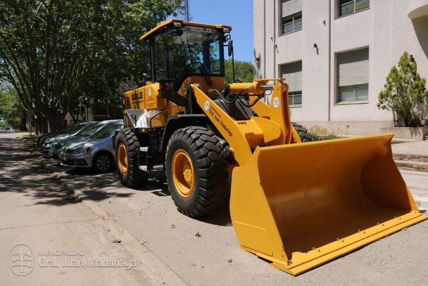 Otra maquinaria se suma al parque automotor del municipio