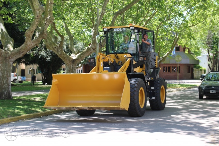 Otra maquinaria se suma al parque automotor del municipio