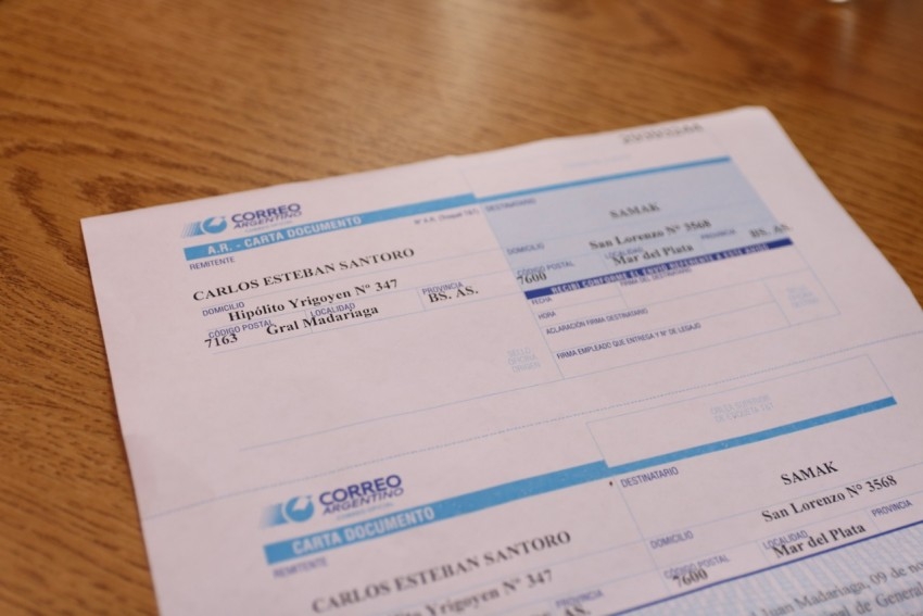 El intendente intim al Servicio de Urgencias y Emergencias Mdicas Sa