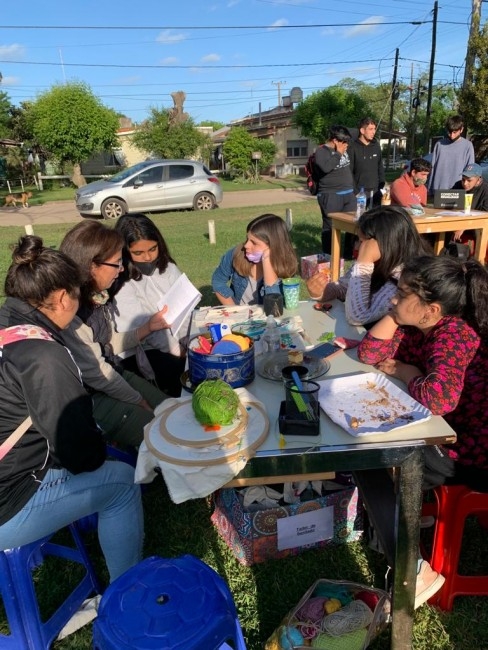 Los chicos del Programa Envión realizaron una jornada de talleres abie