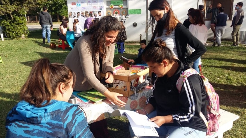 Los chicos del Programa Envión realizaron una jornada de talleres abie