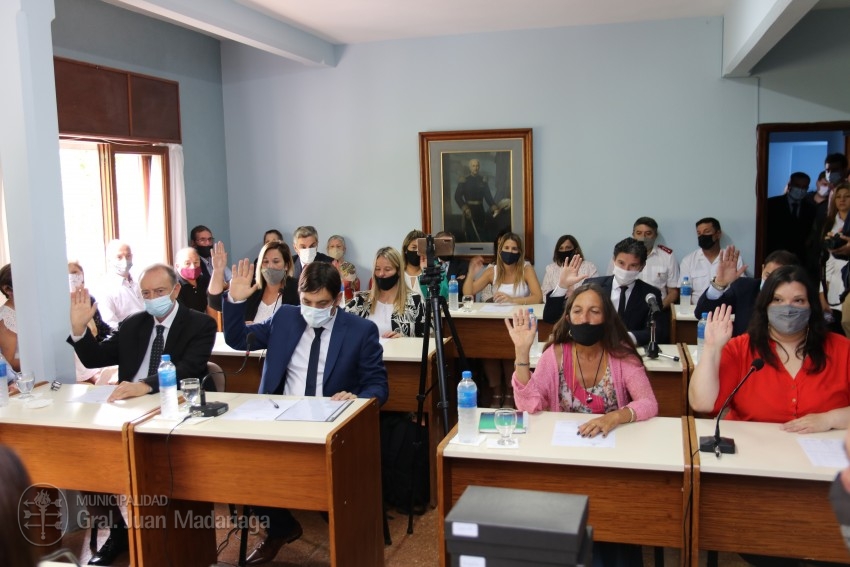 Asumieron las nuevas autoridades del HCD