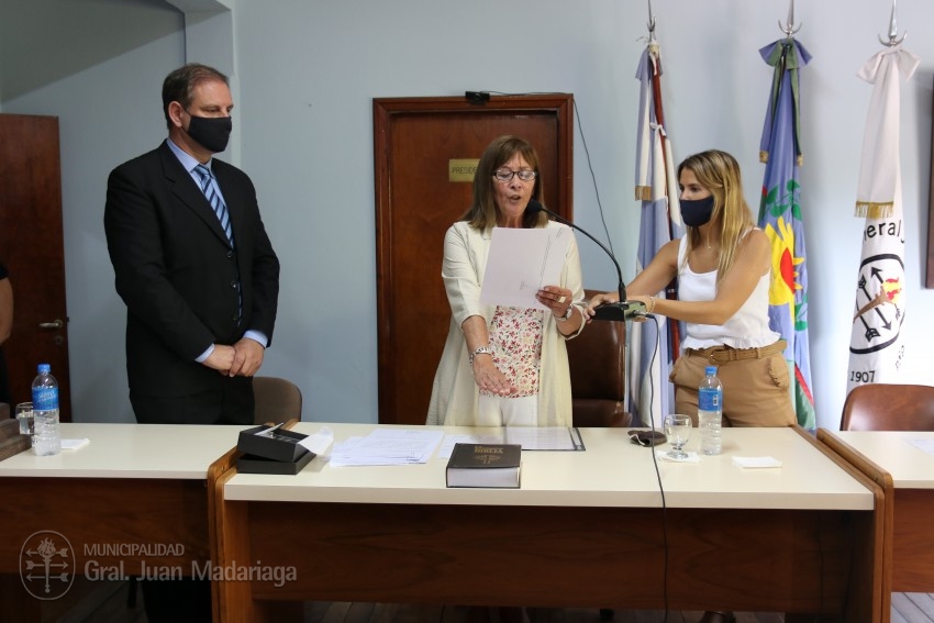 Asumieron las nuevas autoridades del HCD