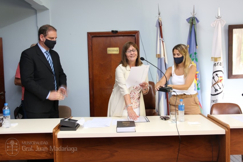 Asumieron las nuevas autoridades del HCD