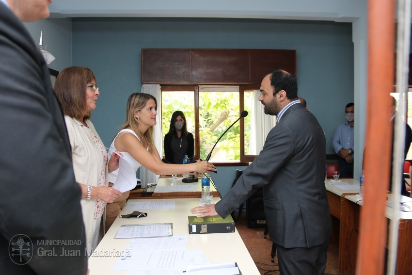 Asumieron las nuevas autoridades del HCD