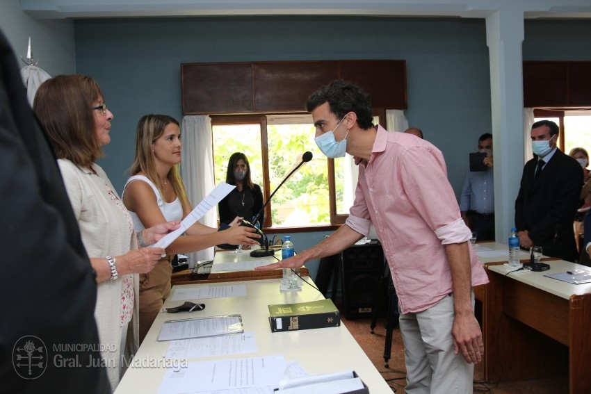 Asumieron las nuevas autoridades del HCD