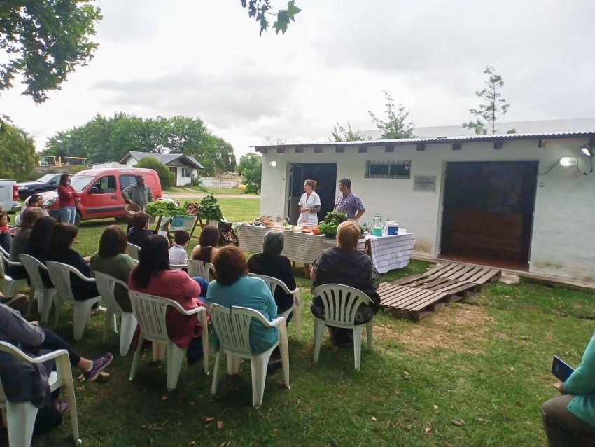 El taller de cocina logr una gran concurrencia de pblico