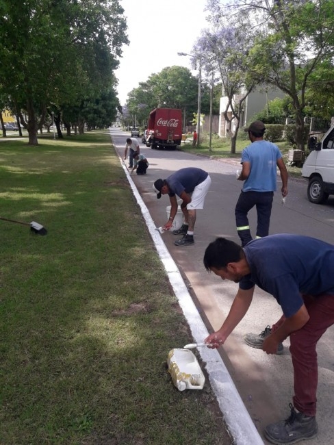 Arduas y diversas tareas de la Secretaria de Mantenimiento durante la 