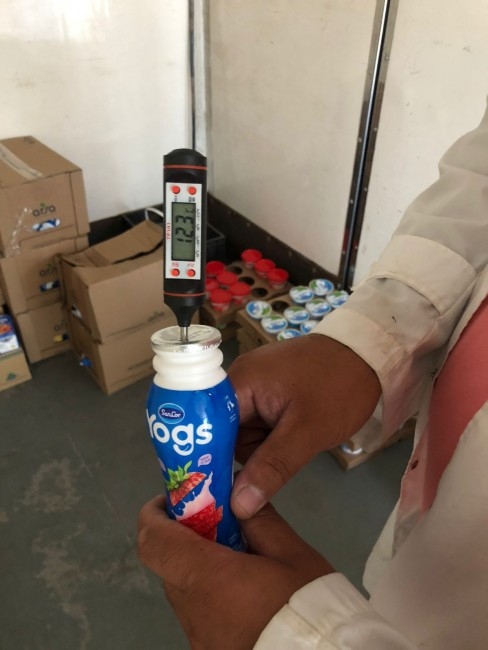 Decomisaron mercadera por prdida de cadena de fro