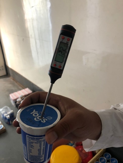 Decomisaron mercadera por prdida de cadena de fro