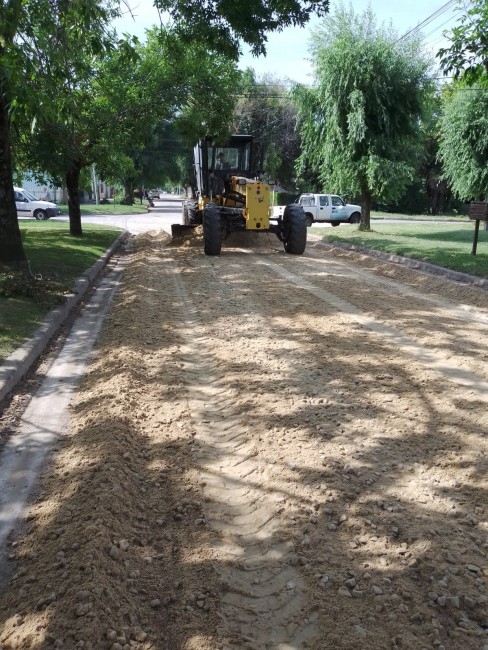 Nuevos trabajos de mejoras en las calles del barrio Norte