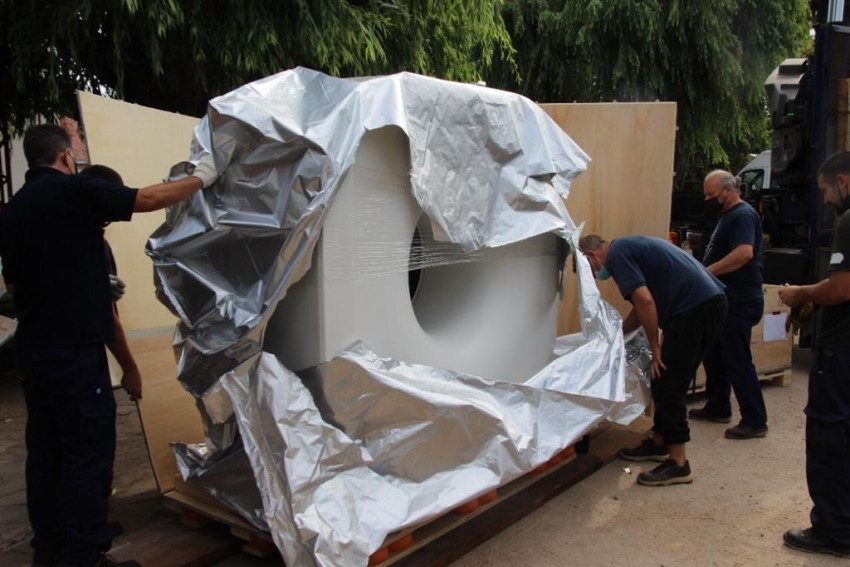 El nuevo tomgrafo del Hospital ya qued instalado