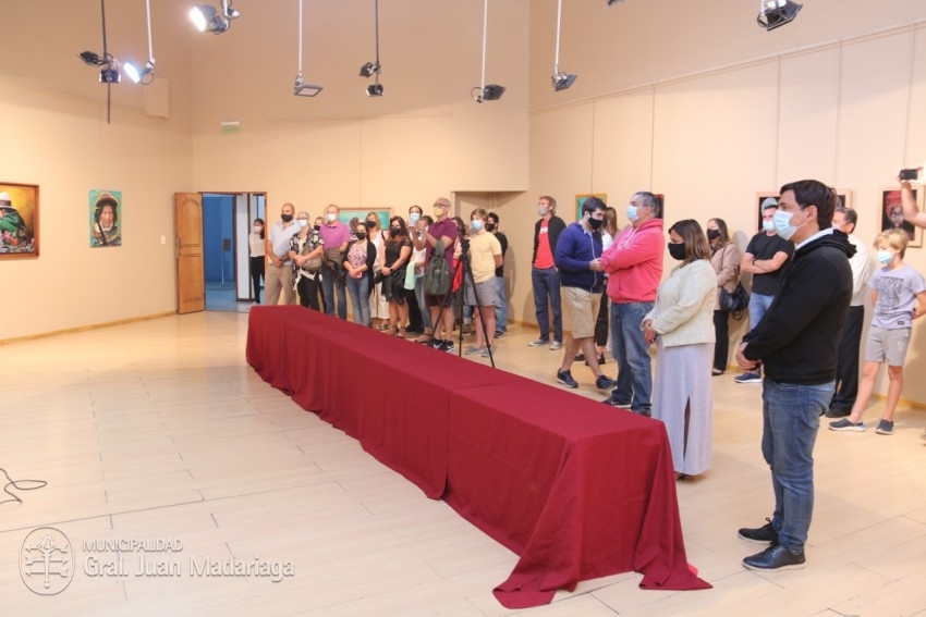 Qued inaugurada la muestra 
