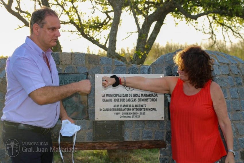 A 25 aos del asesinato de Jos Luis Cabezas realizaron un acto en la 